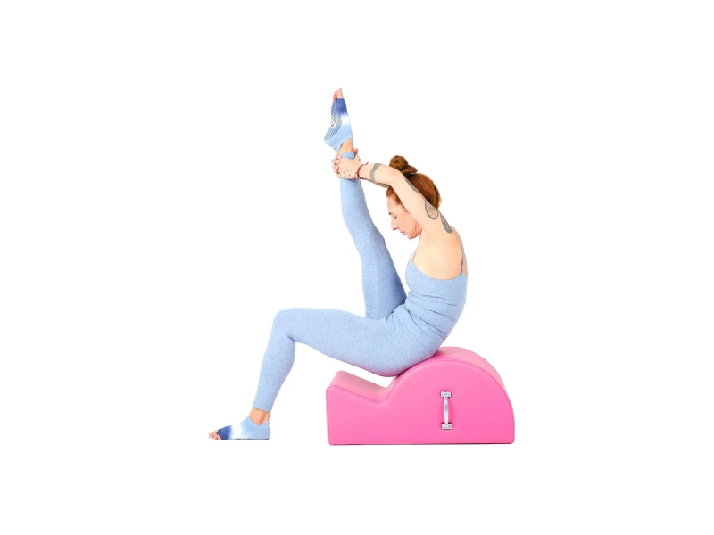 Pilates Tree exercise when performed on a Spine Corrector.