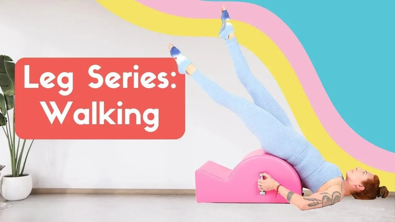 Pilates Walking exercise on the Spine Corrector