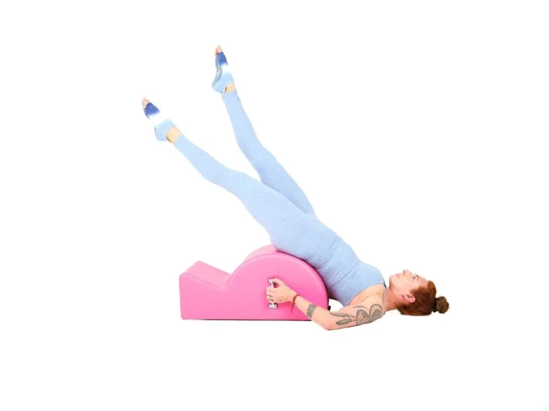 Walking exercises on the Spine Corrector help improve standing and sitting posture.