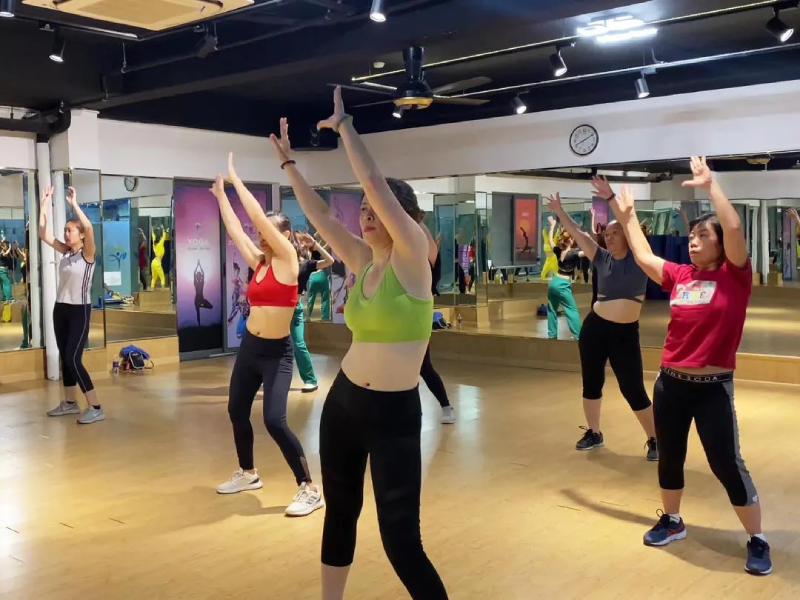 Push Fitness & Yoga Center – A reputable place to learn Zumba in Ho Chi Minh City.
