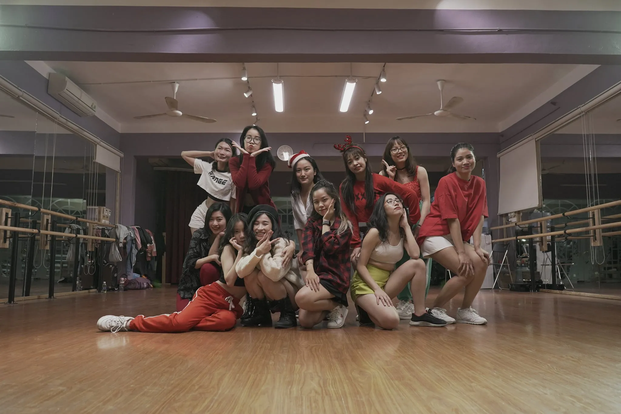 Zumba dance class in Hanoi