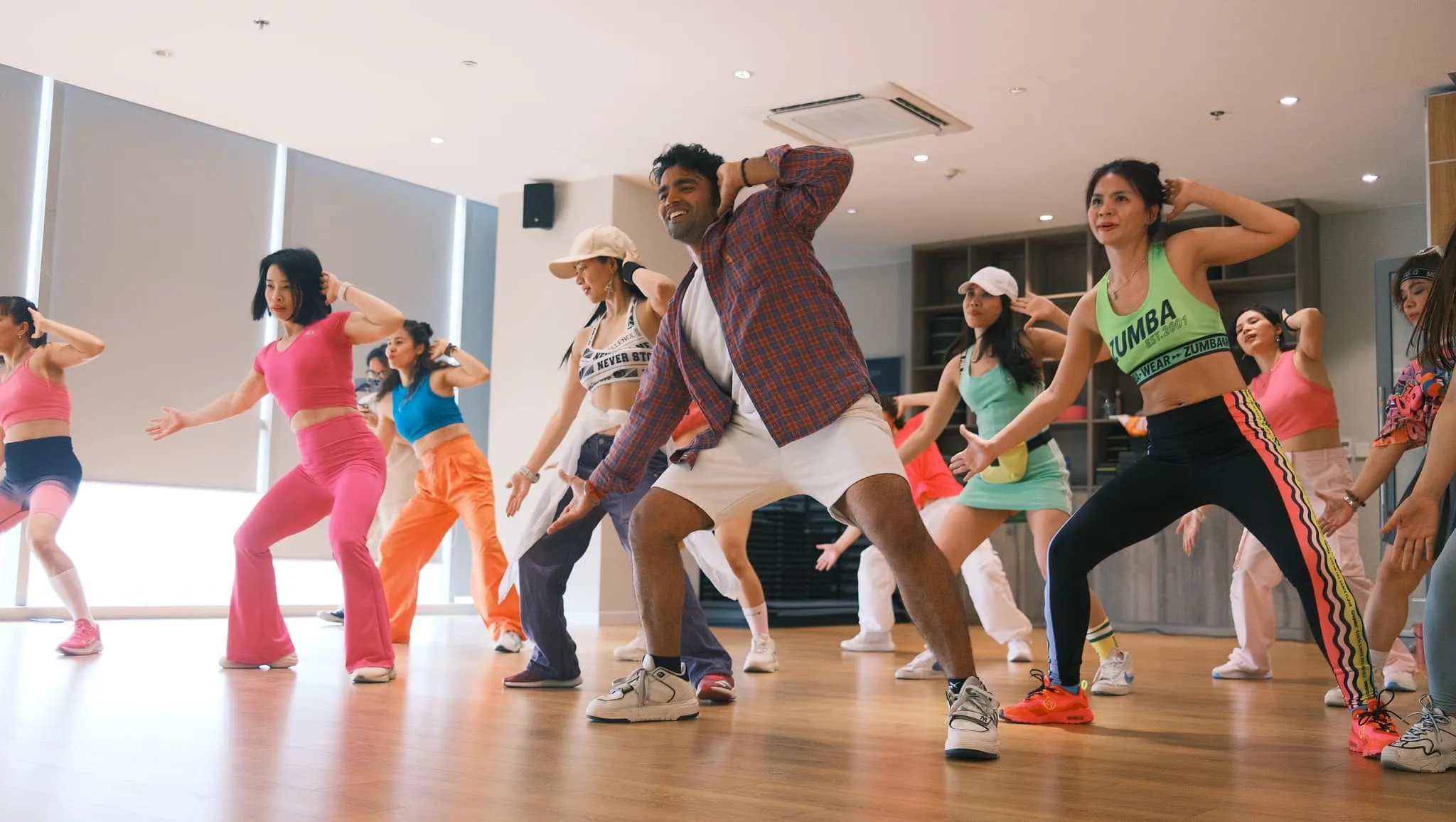 Zumba dance classes at Level Fitness & Yoga.