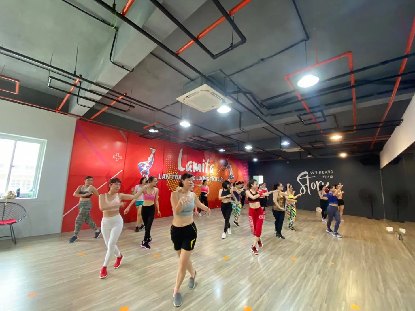 Zumba dance classes at Lamita Dance Fitness.