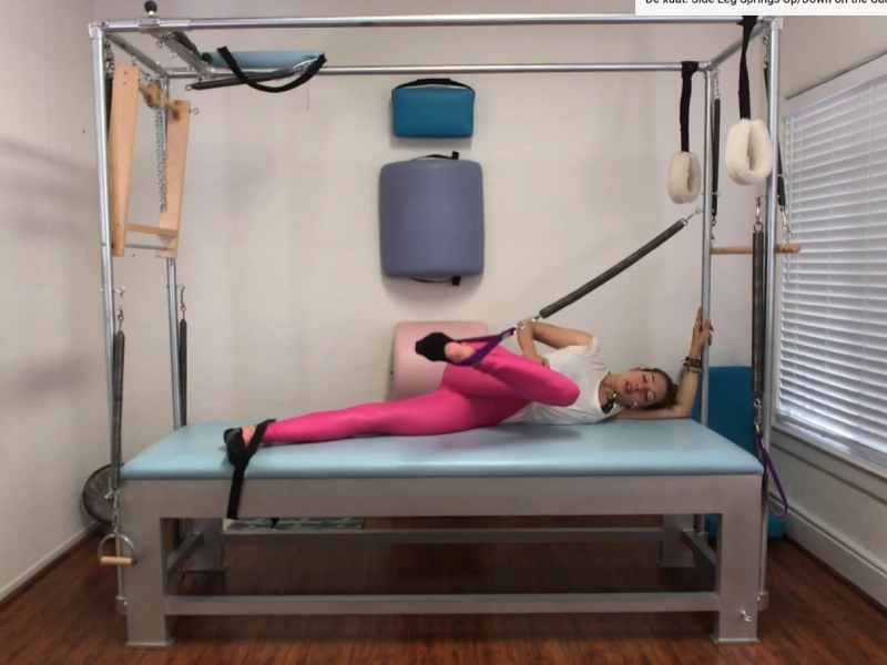 Perform the Bicycle movement.