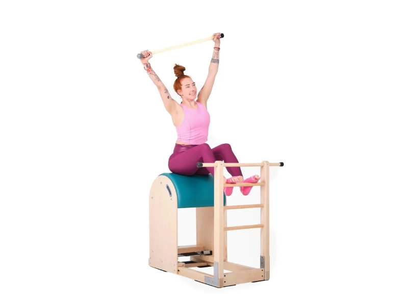 Pilates Side to Side exercise on Ladder Barrel.
